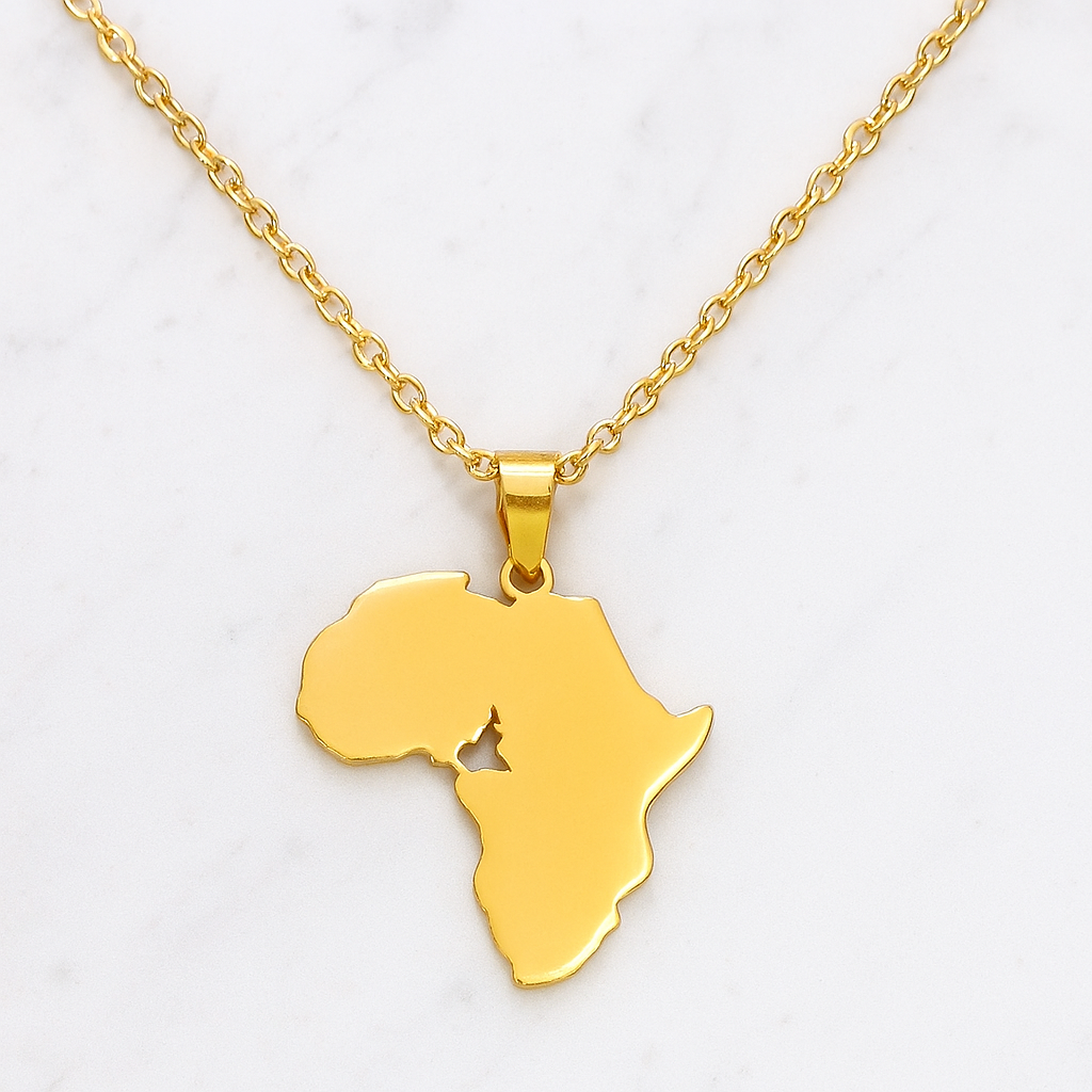 Collier et pendentif CAMEROUN AFRIK