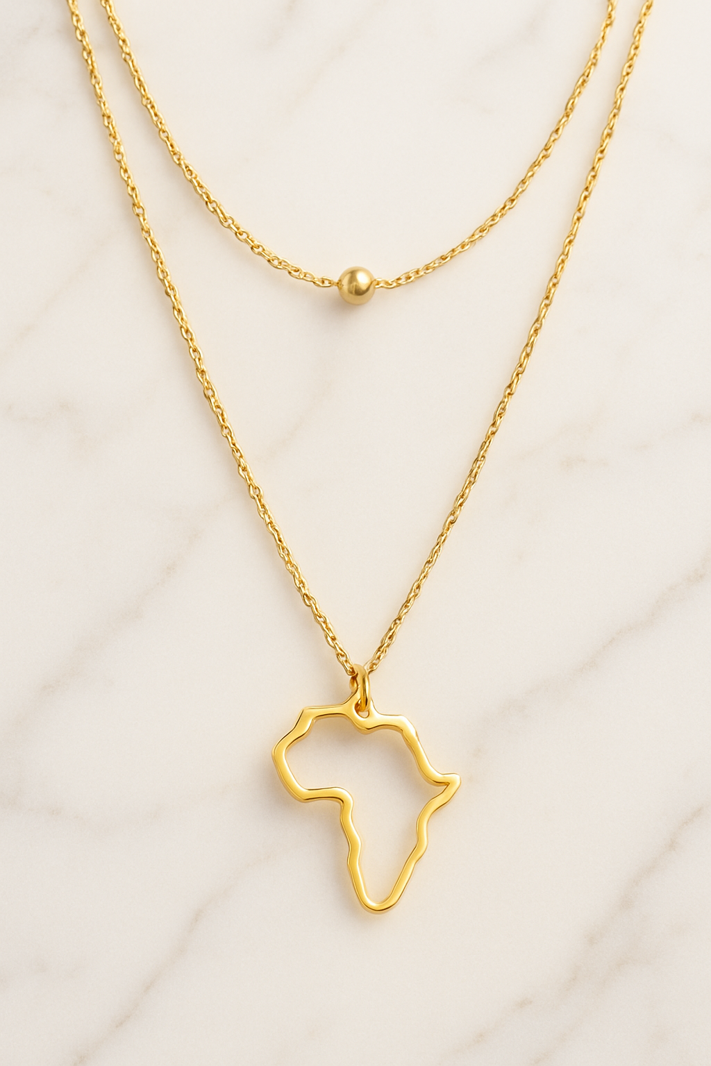 Collier Pendentif Afrique