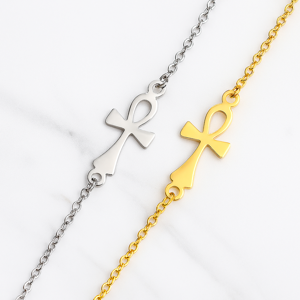 Bracelet croix de ankh