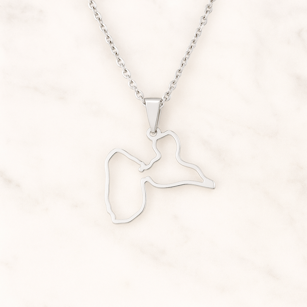 Collier et pendentif GWADA