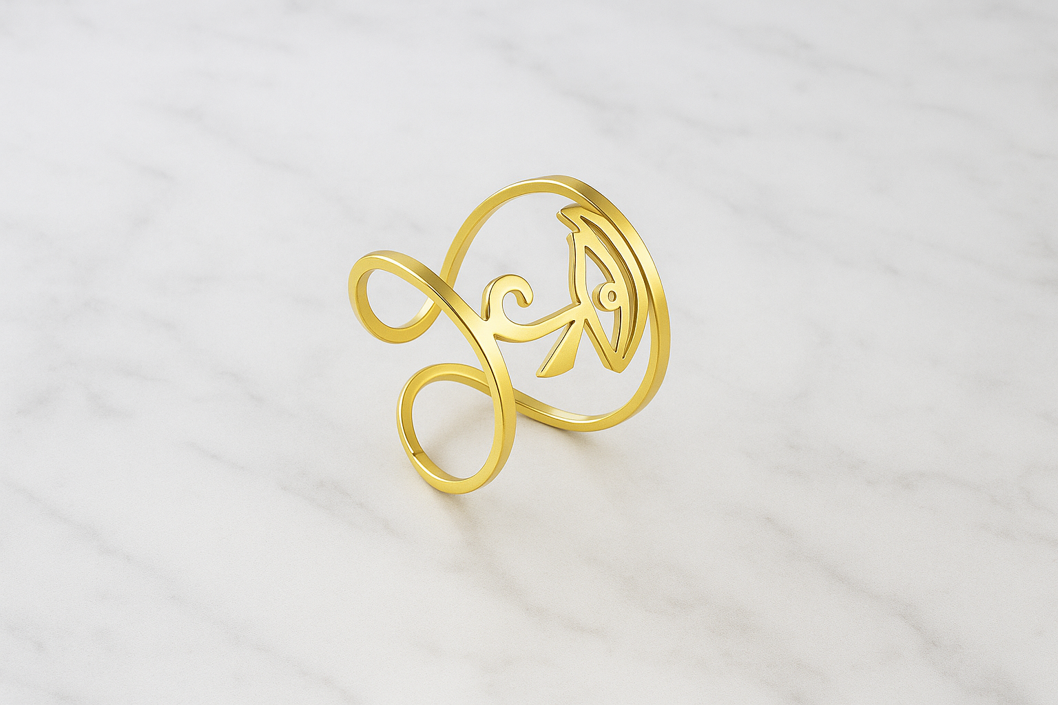 Bague oeil d'horus