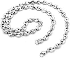 Collier maille GRAIN DE CAFE